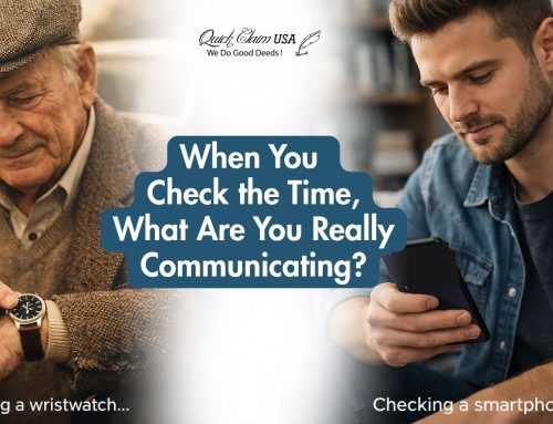 When You Check the Time, What Are You Really Communicating?