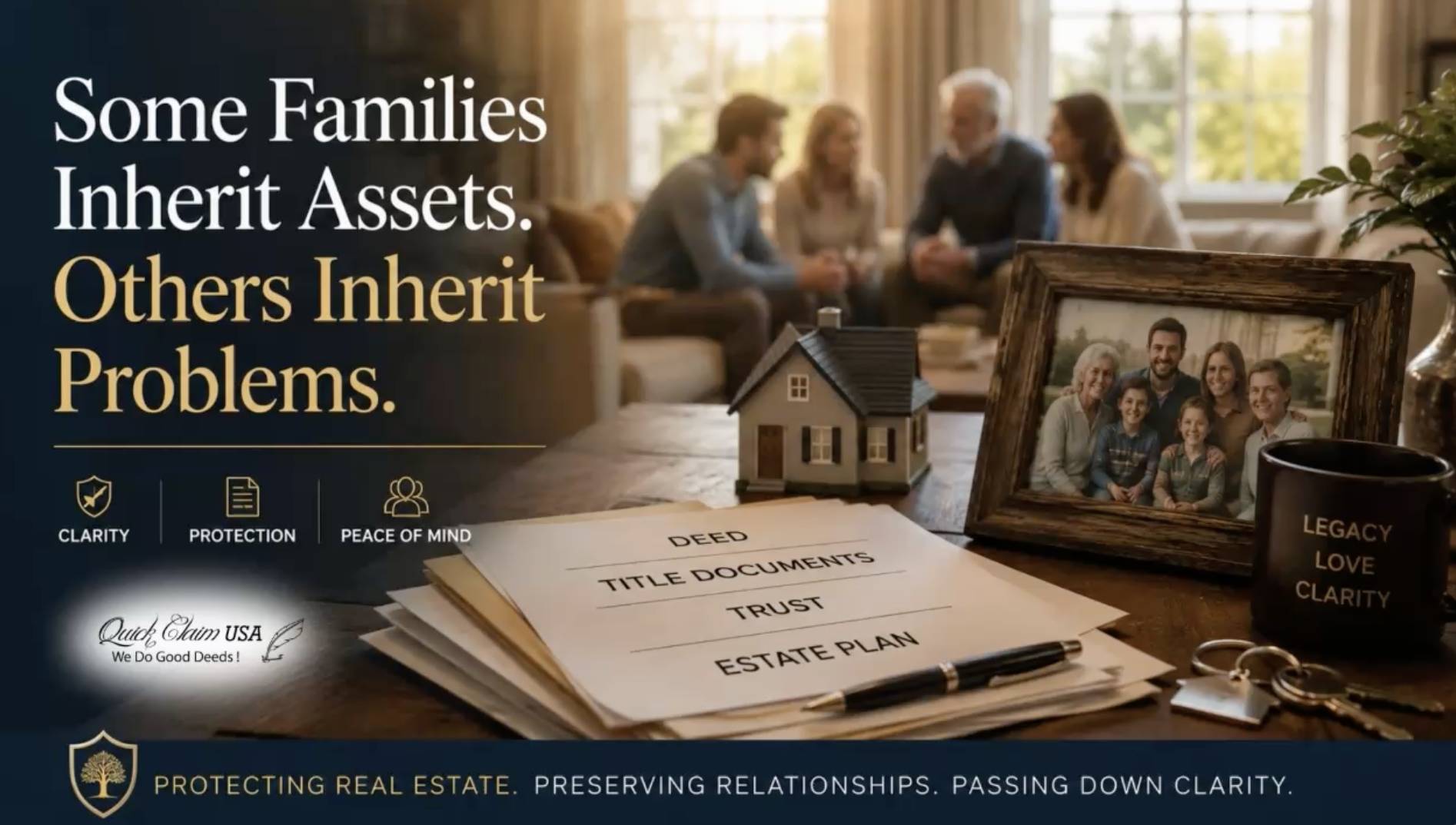 Some Families Inherit Assets Quick Claim USA