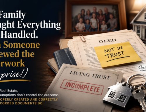 The Family Thought Everything Was Handled. Then Someone Reviewed the Paperwork (Surprise!)