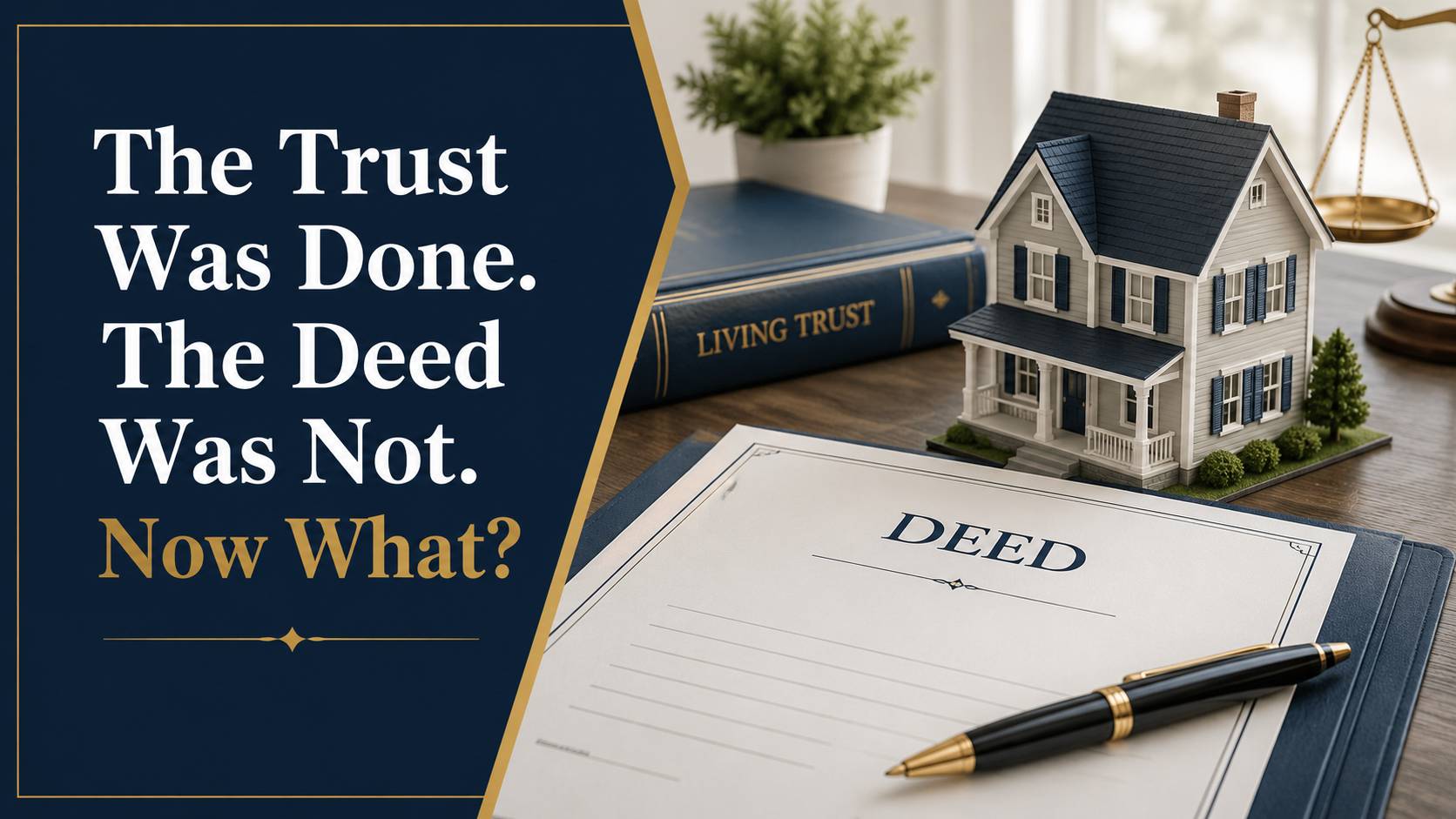 The Trust Was Done. The Deed Was Not. Now What Quick Claim USA