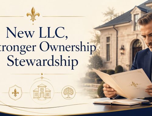 New LLC, Stronger Ownership Stewardship