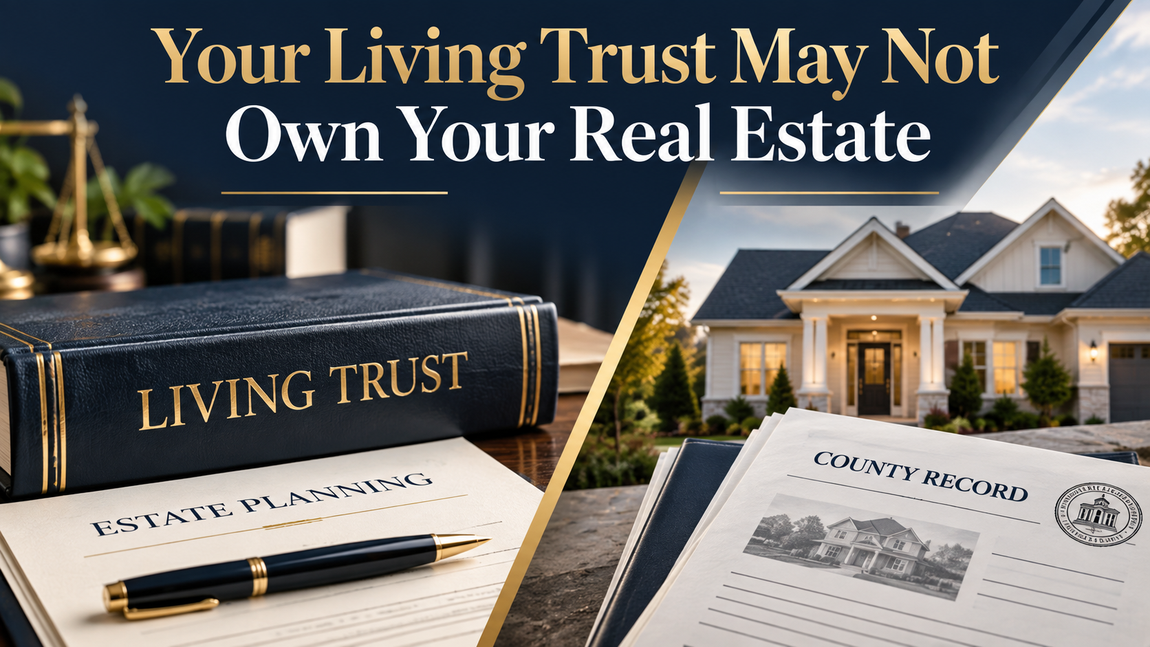 Living Trust May Not Own Your Real Estate Quick Claim USA